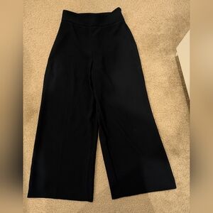 Zara Blue Wide-Leg Women's Pants